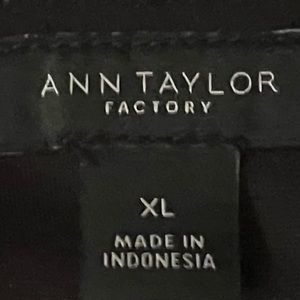 Ann Taylor XL black top
